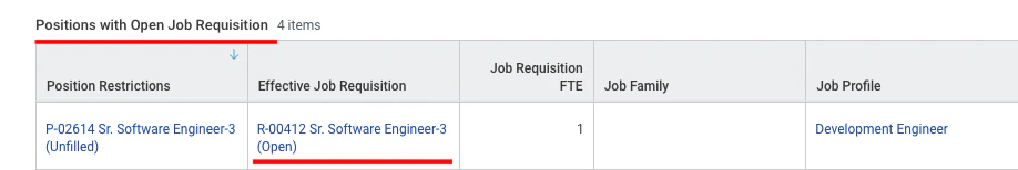 Approved Job Req