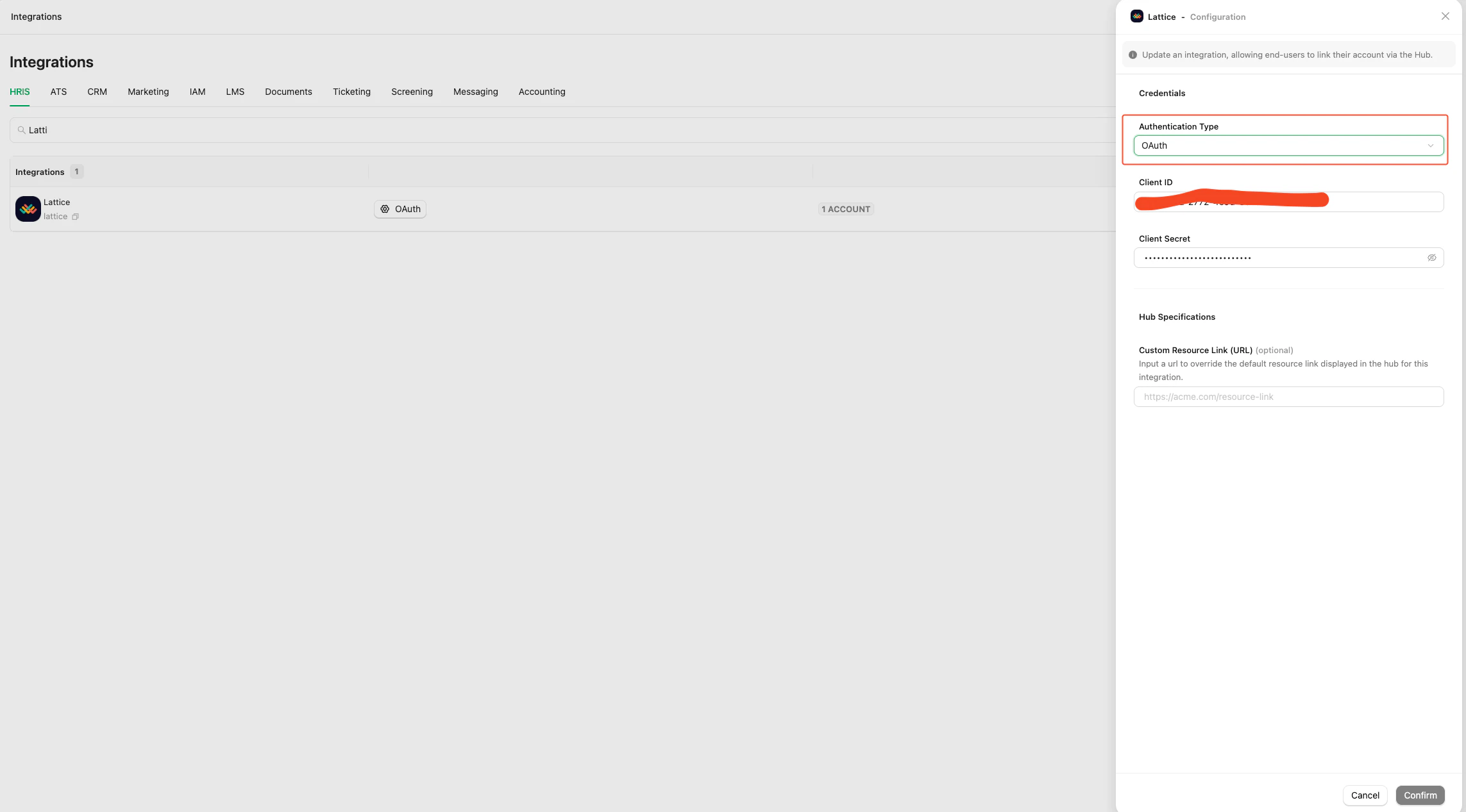 Link Account