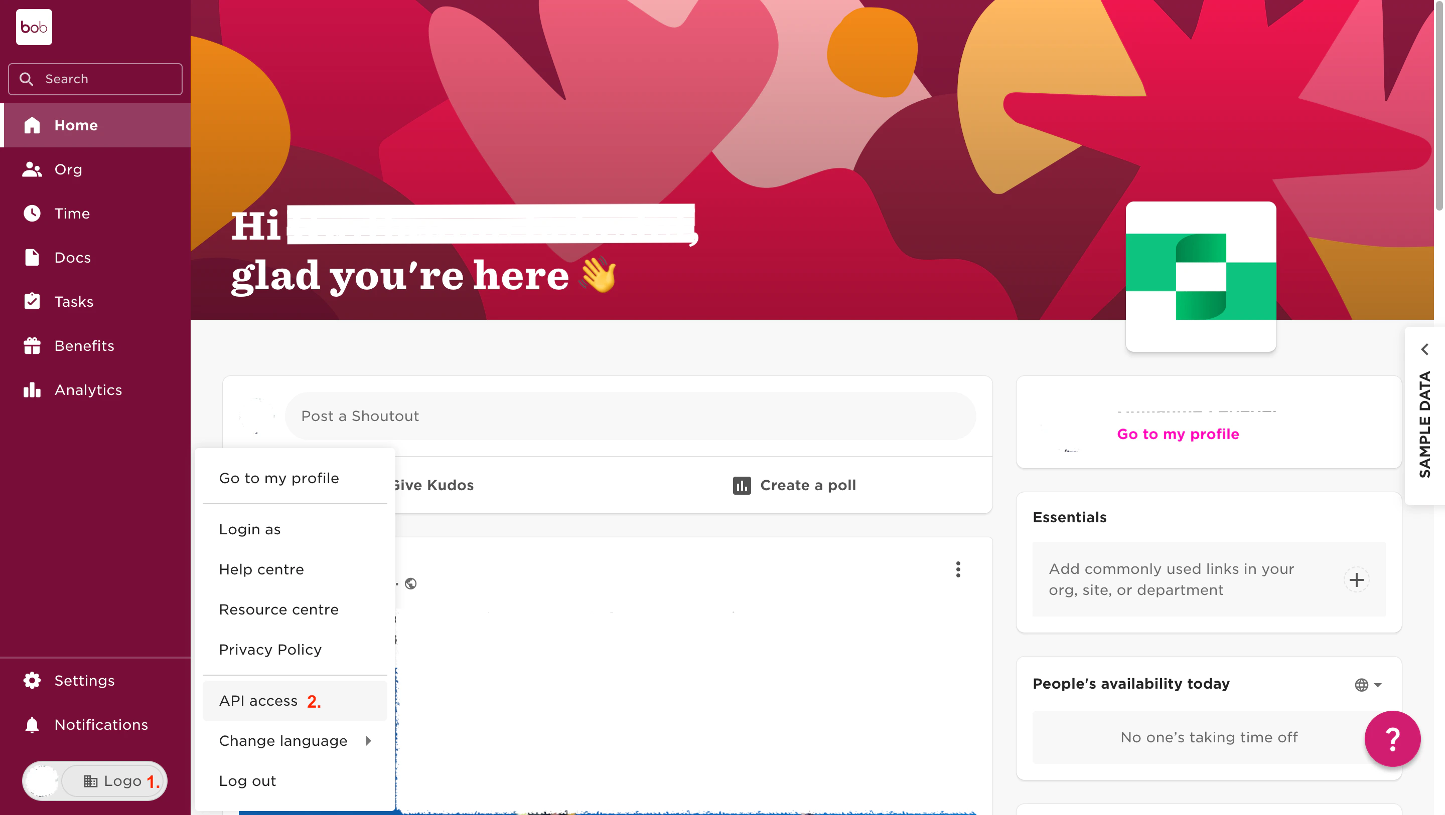 Hibob API Access