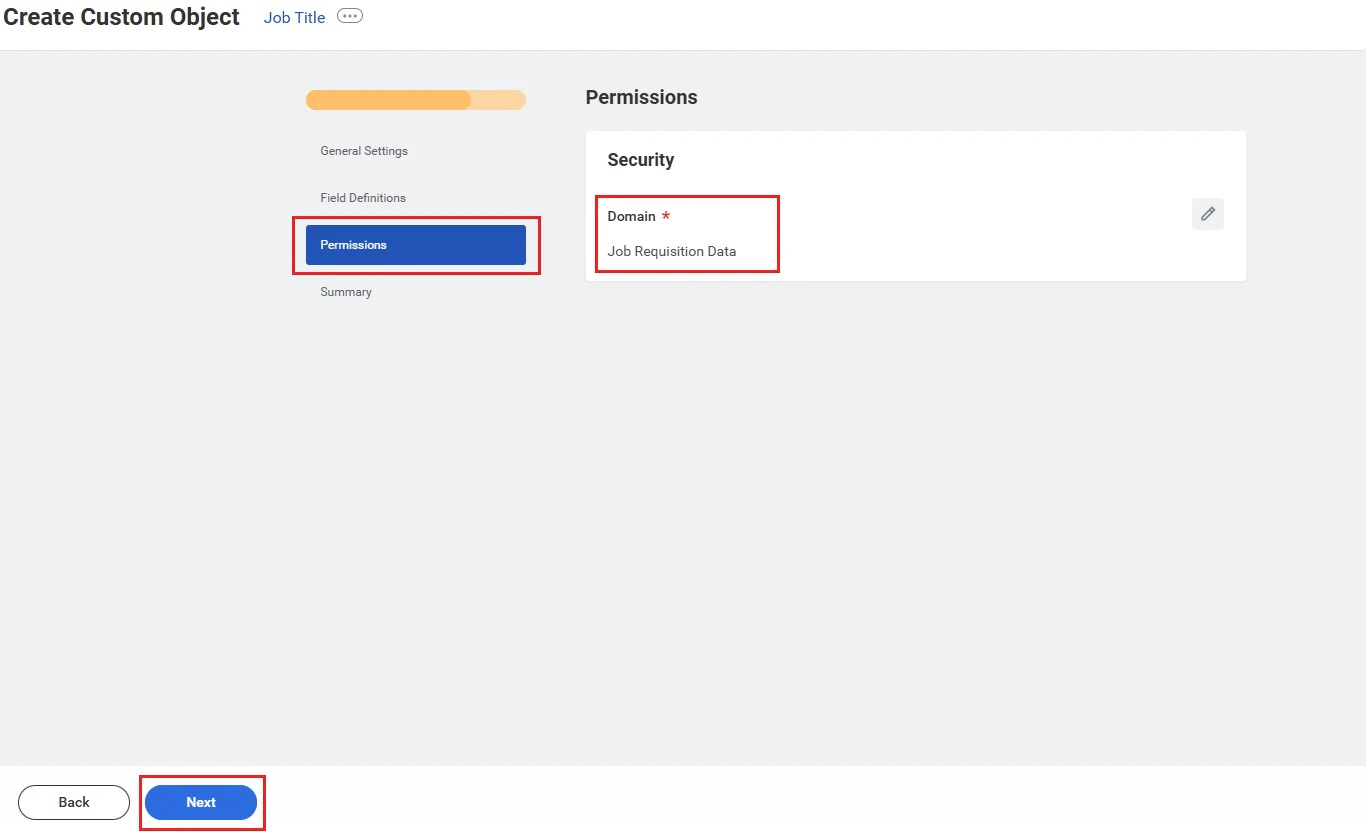 Select Permission