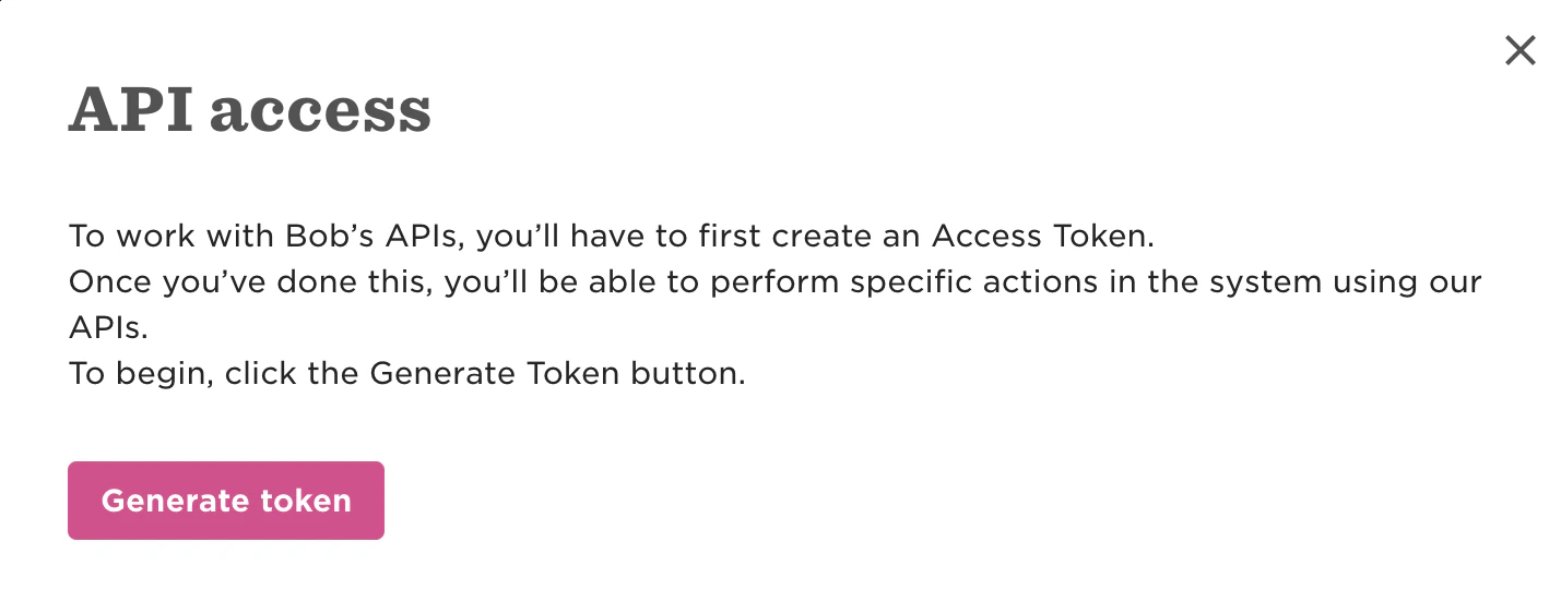 Generate Token
