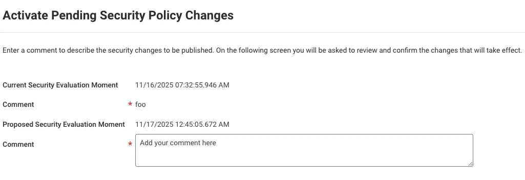 Navigate to Activate Pending Permissions