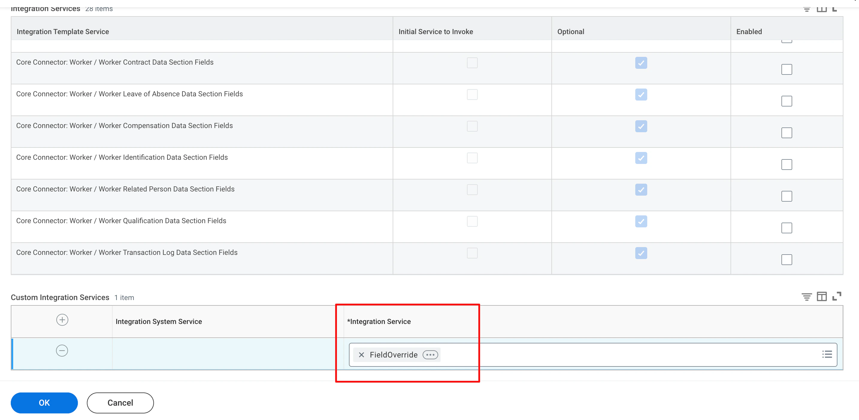 Click Field Definitions