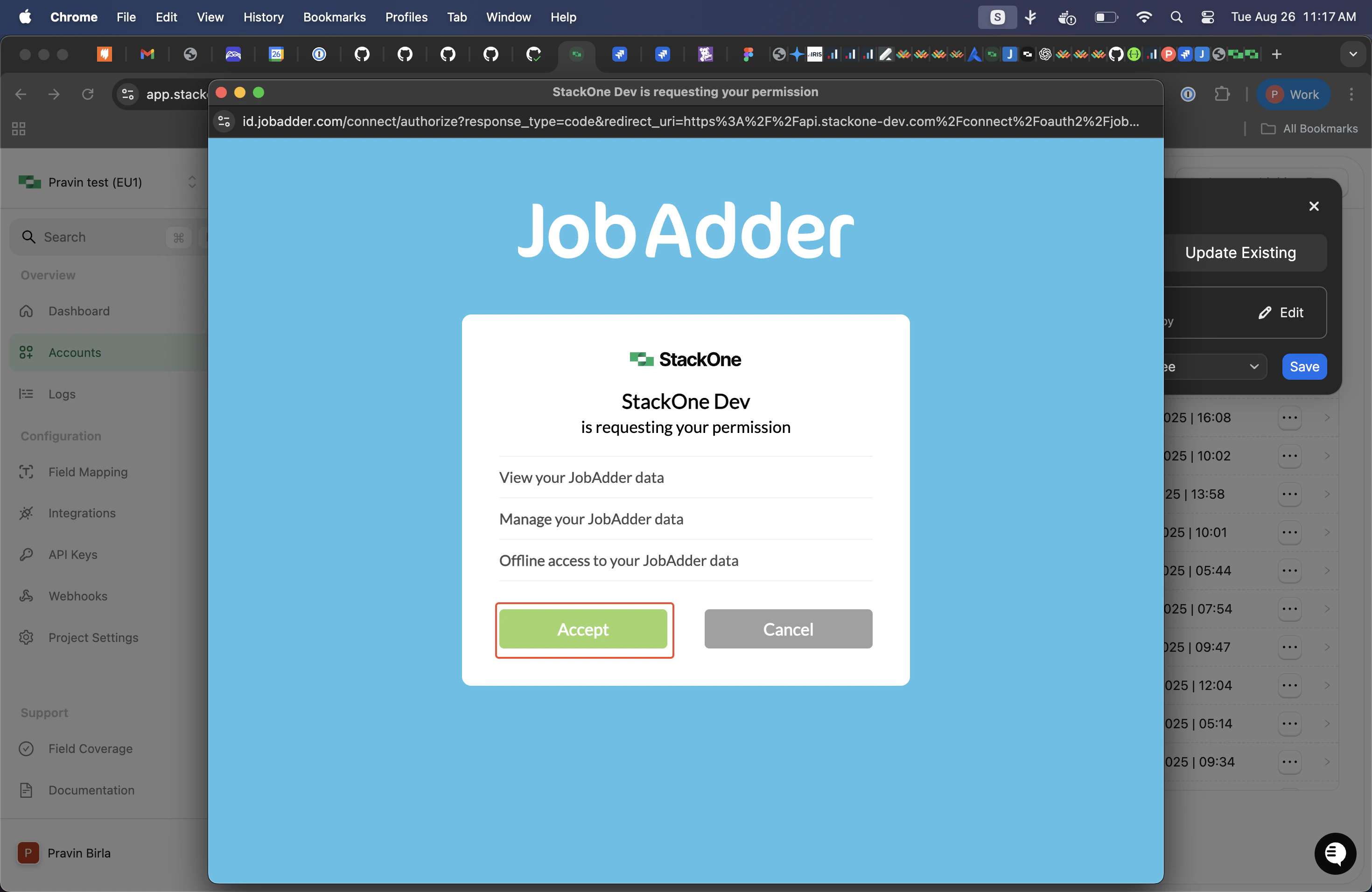 Authorize Application