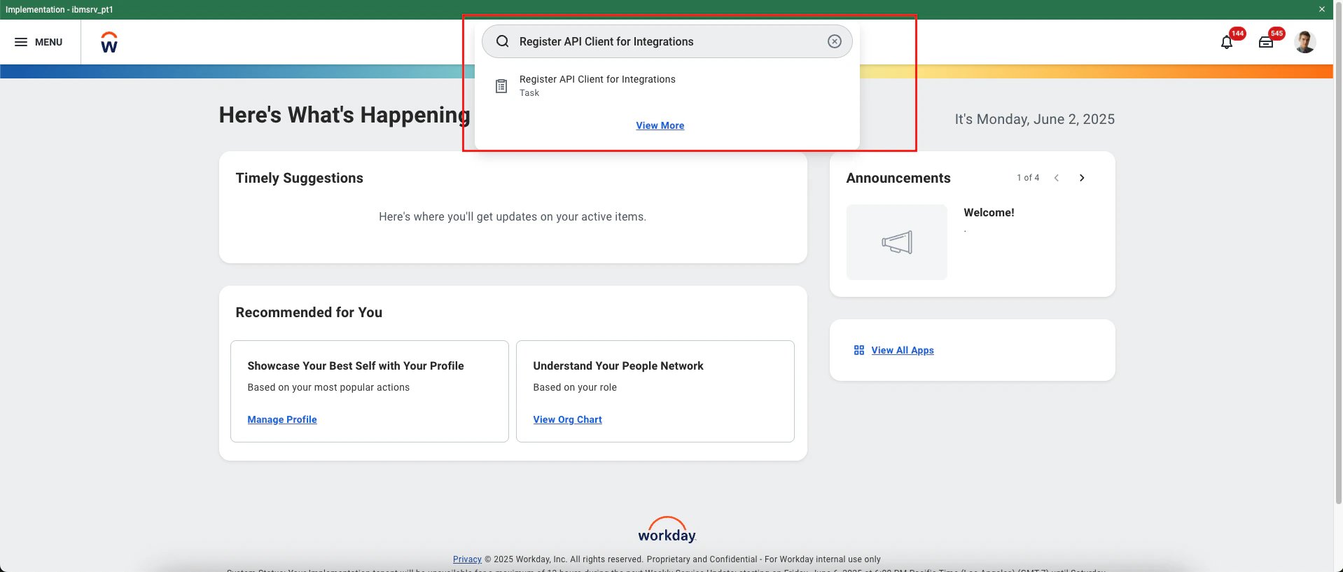 Human Resources Web Service