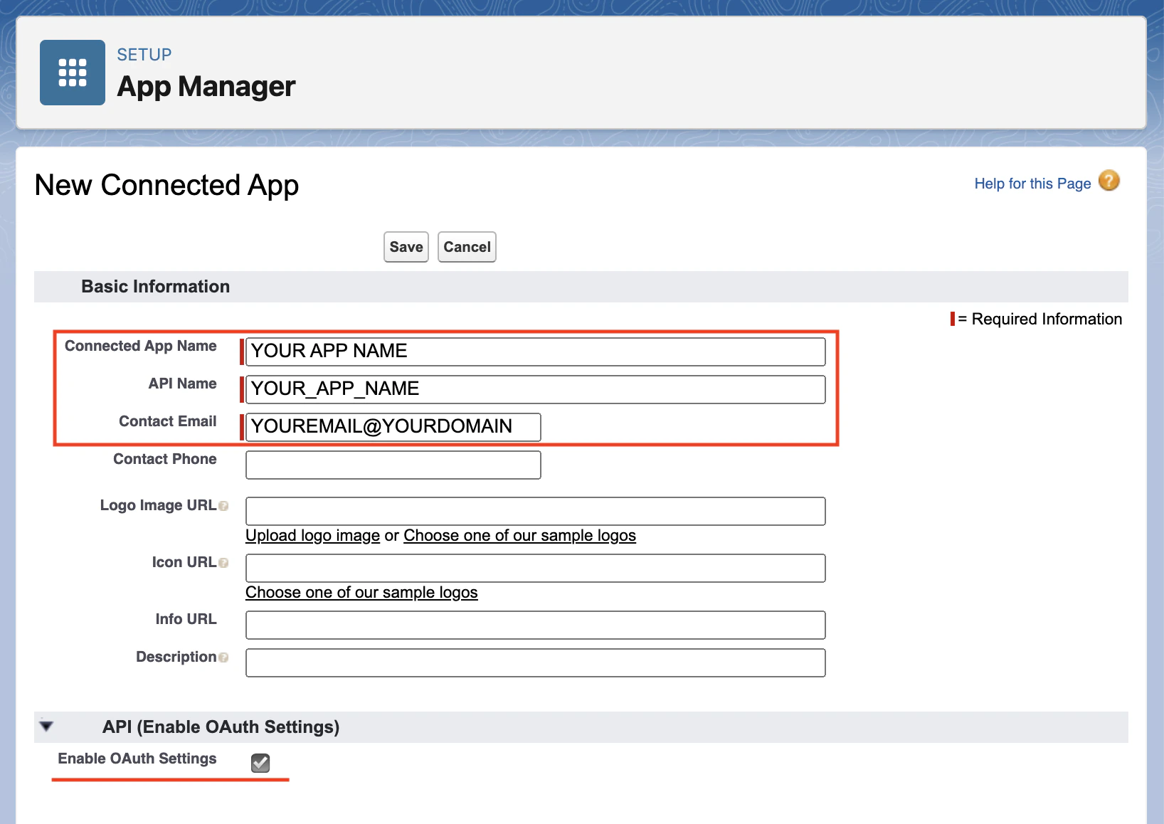 Application Information