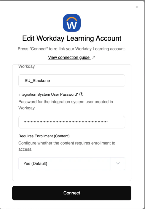 Linking your Account