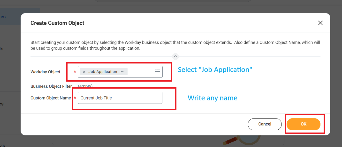 Create Custom Object