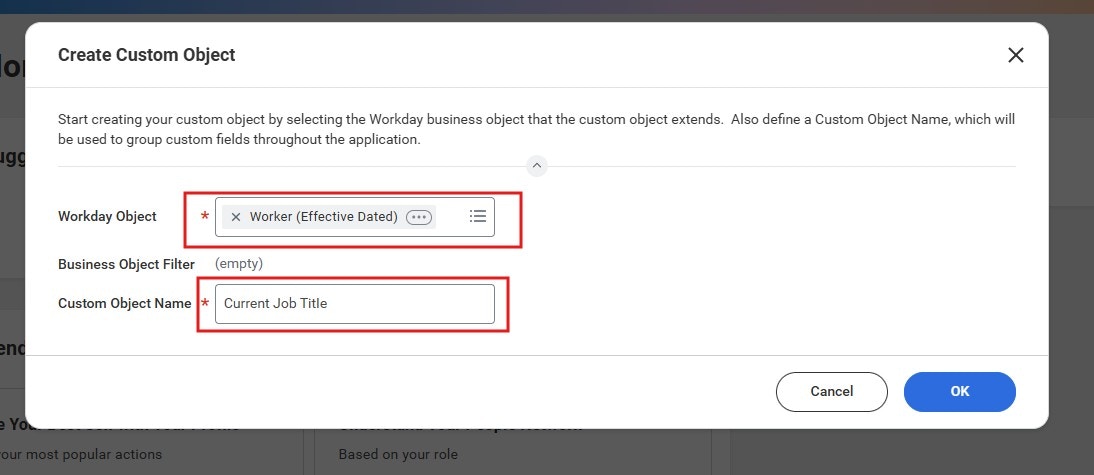 Create Custom Object