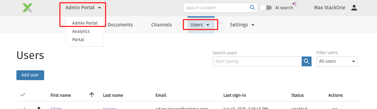 Create System Account