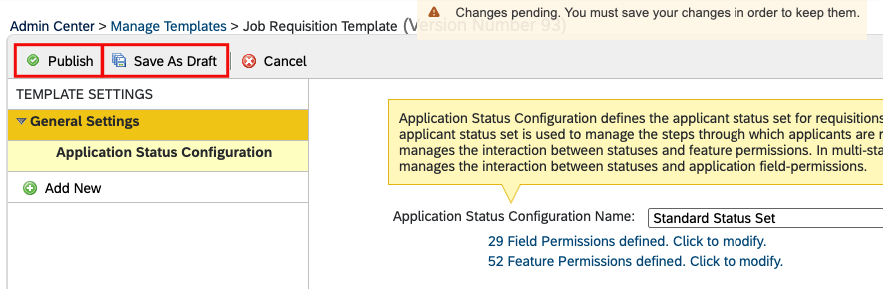 Search Manage Templates