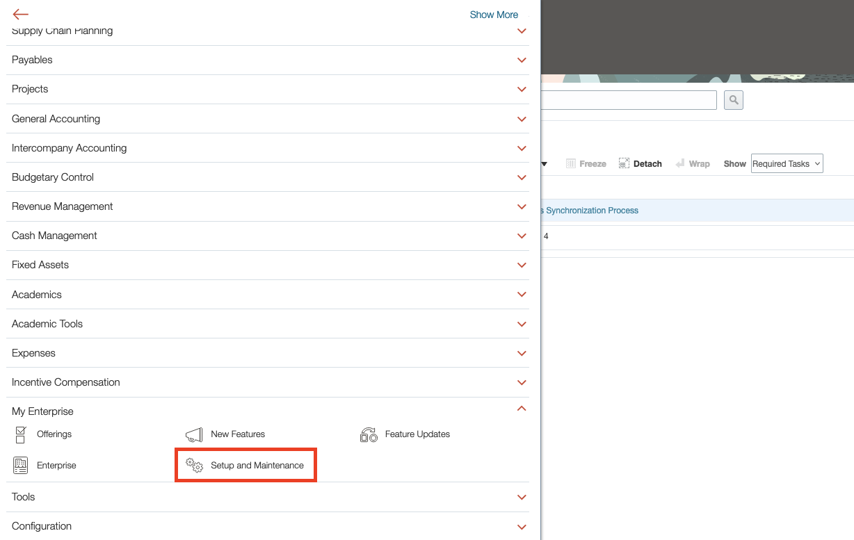 Setup and Maintenance