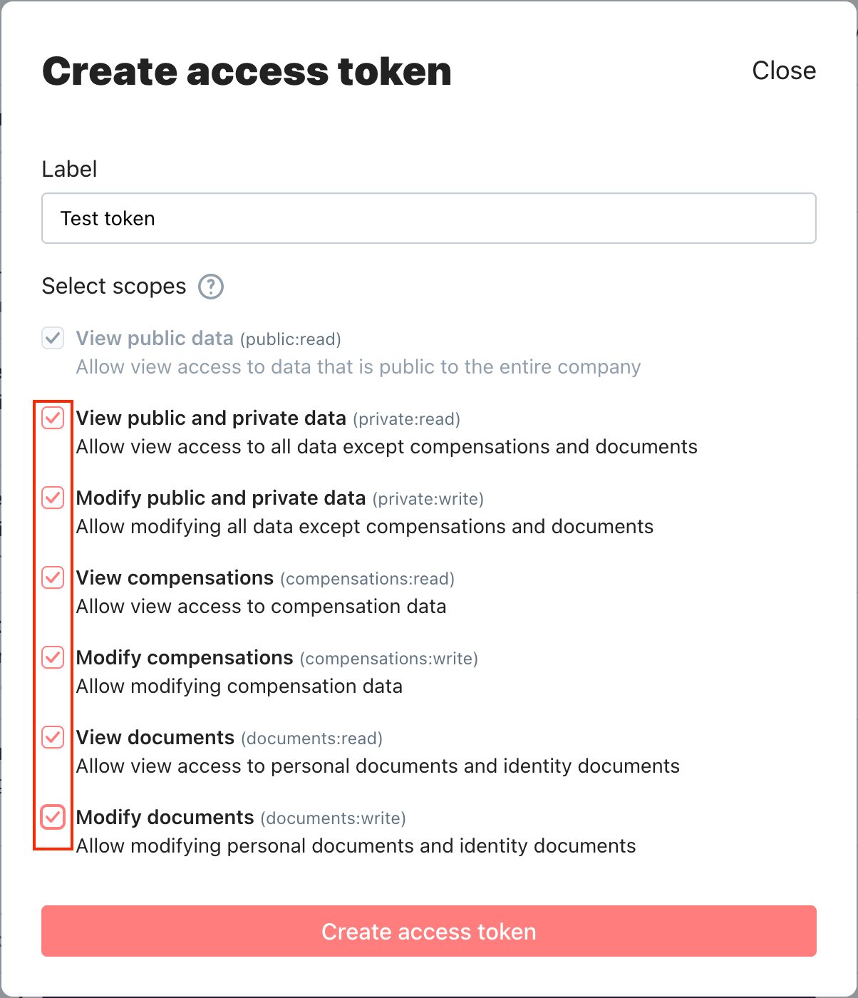 Assign Label and Enable Scopes