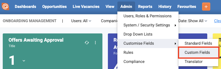 Eploy Custom Fields Top Nav Pn