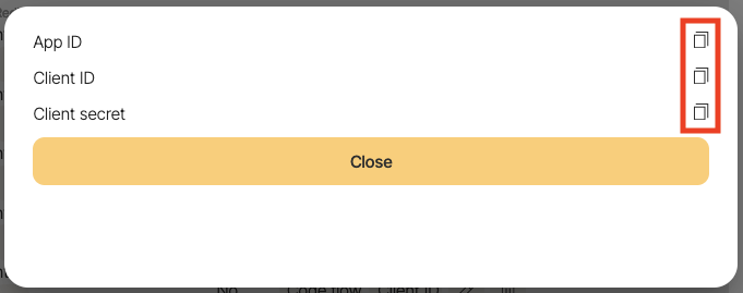 Authorization Credentials