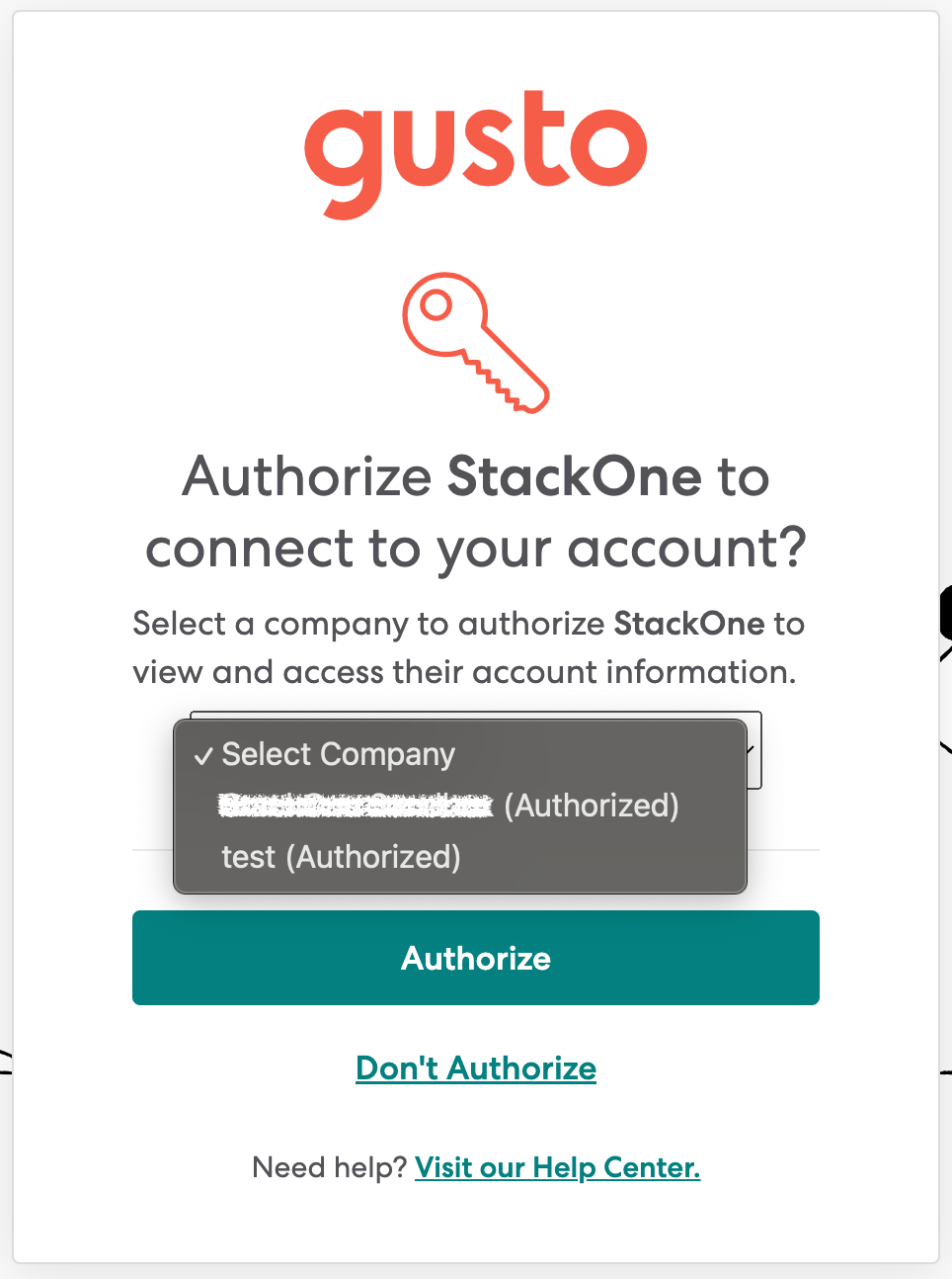 Authorize Company