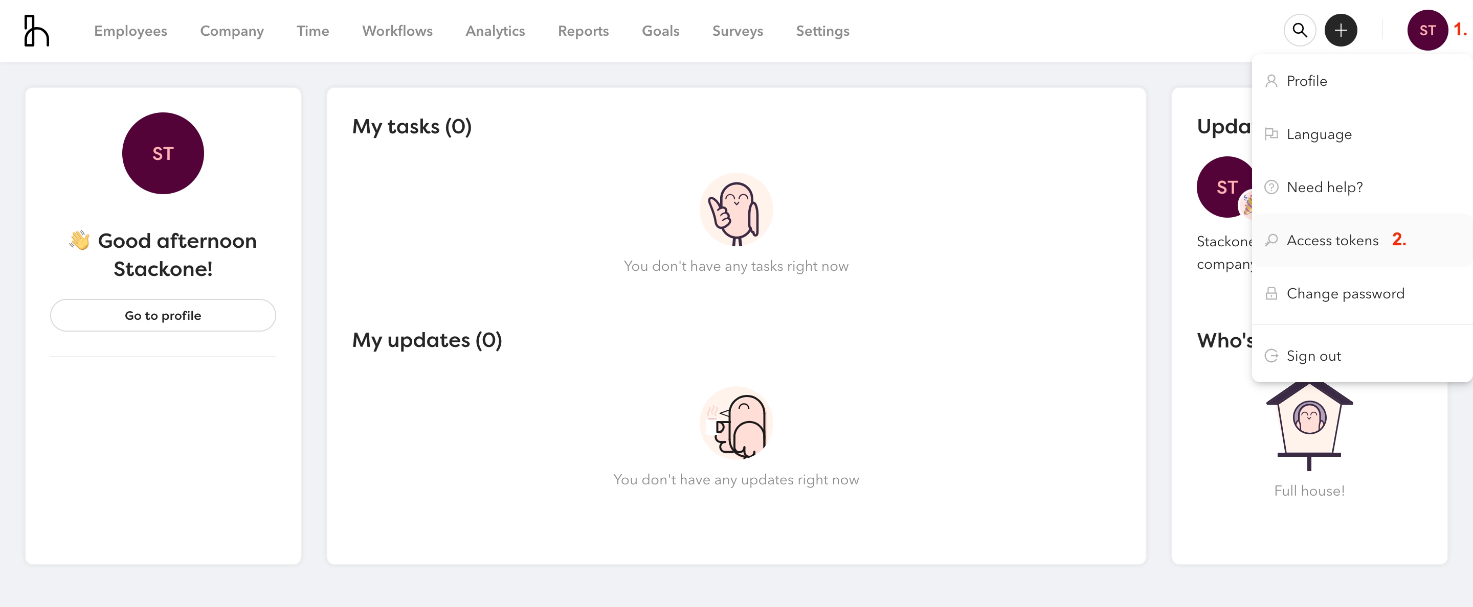 Hailey dashboard