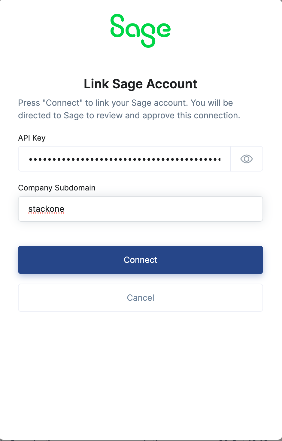 Link Account