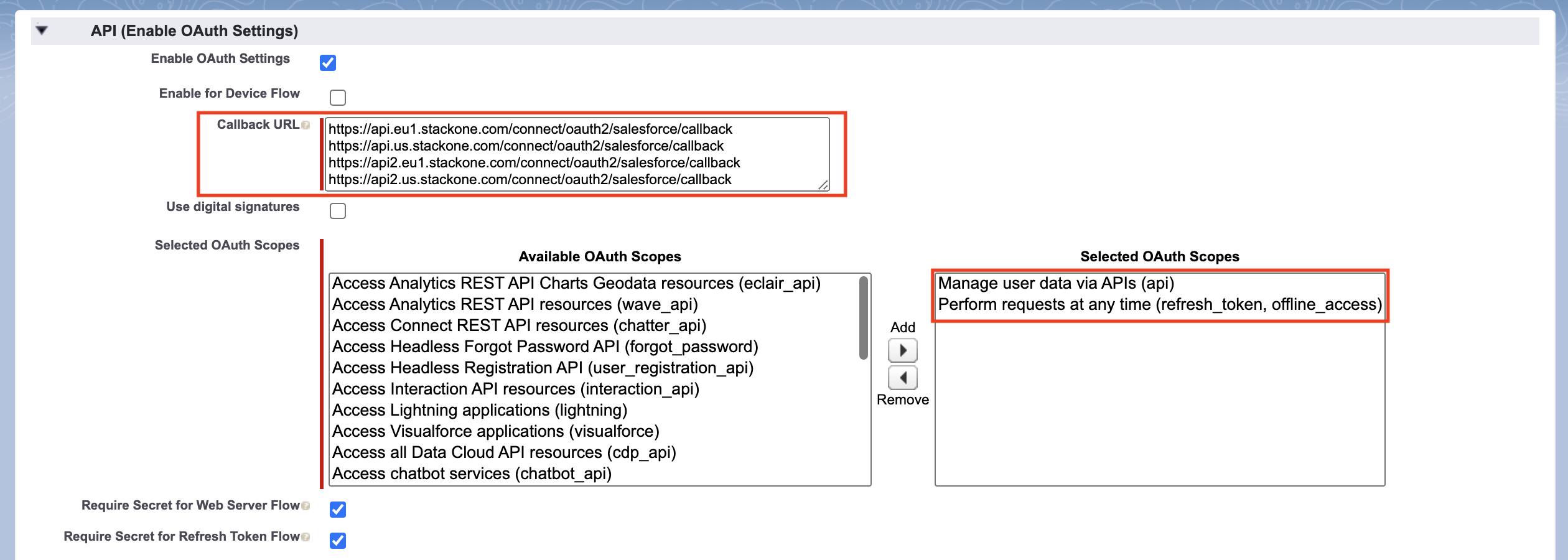 OAuth Scopes