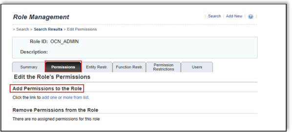 Add Permissions