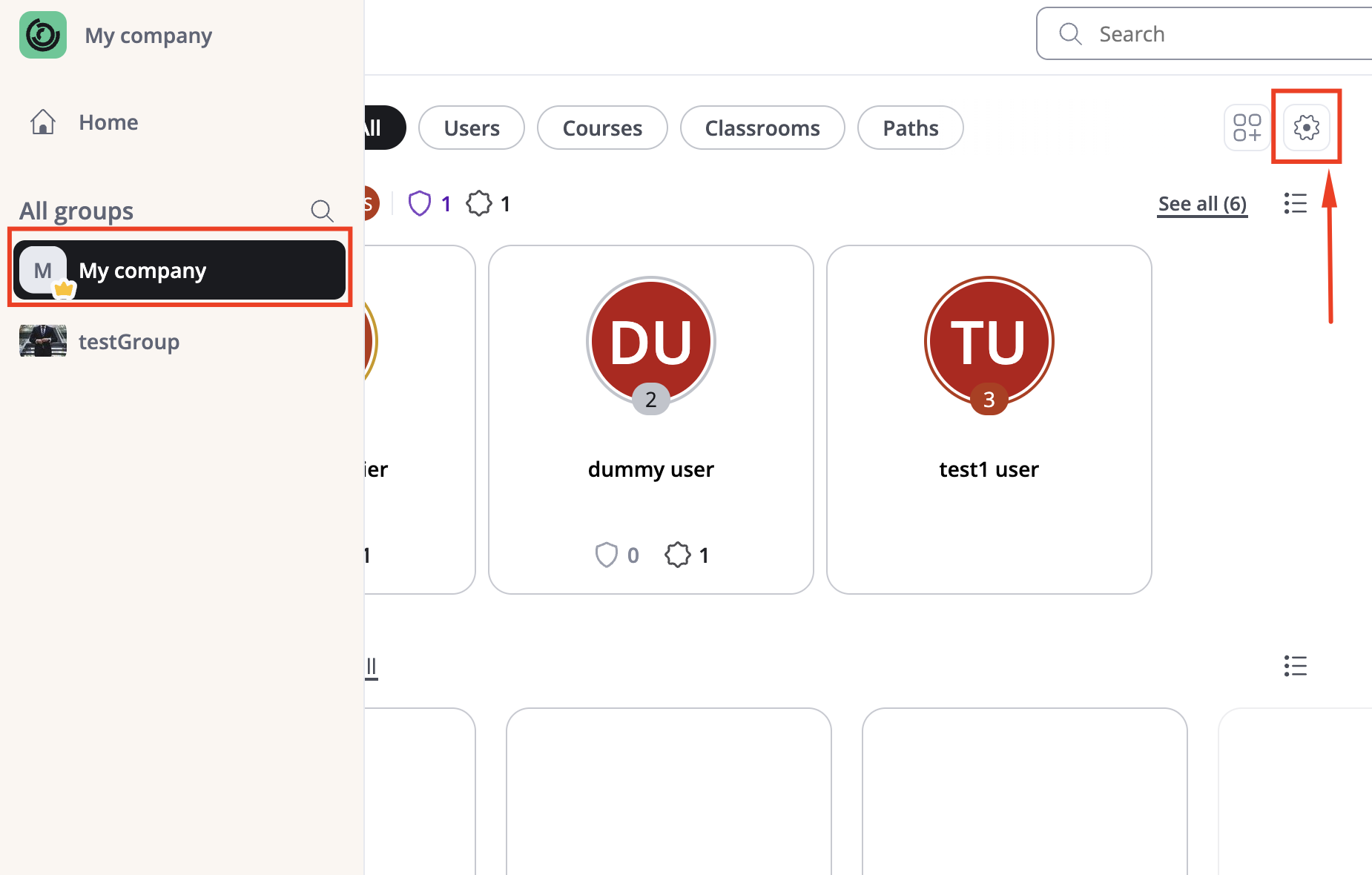 Dropdown Menu
