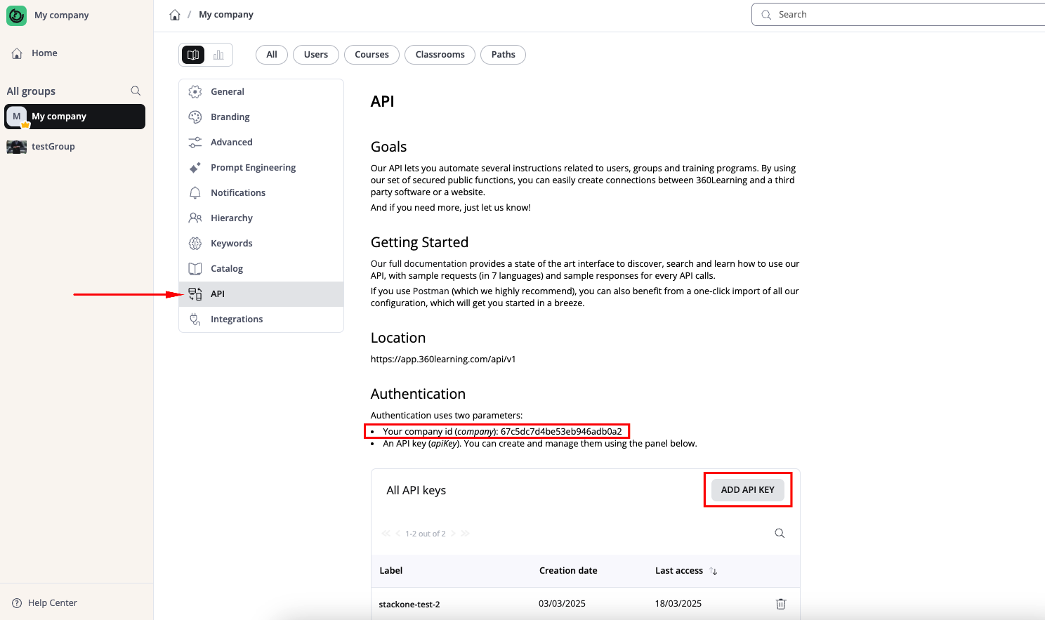 Dropdown Menu