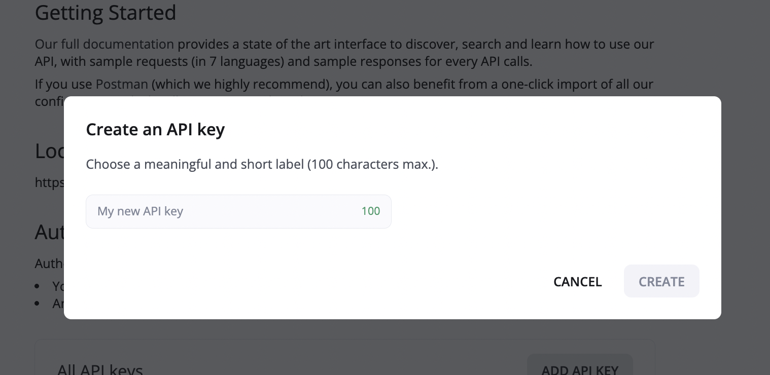 Dropdown Menu