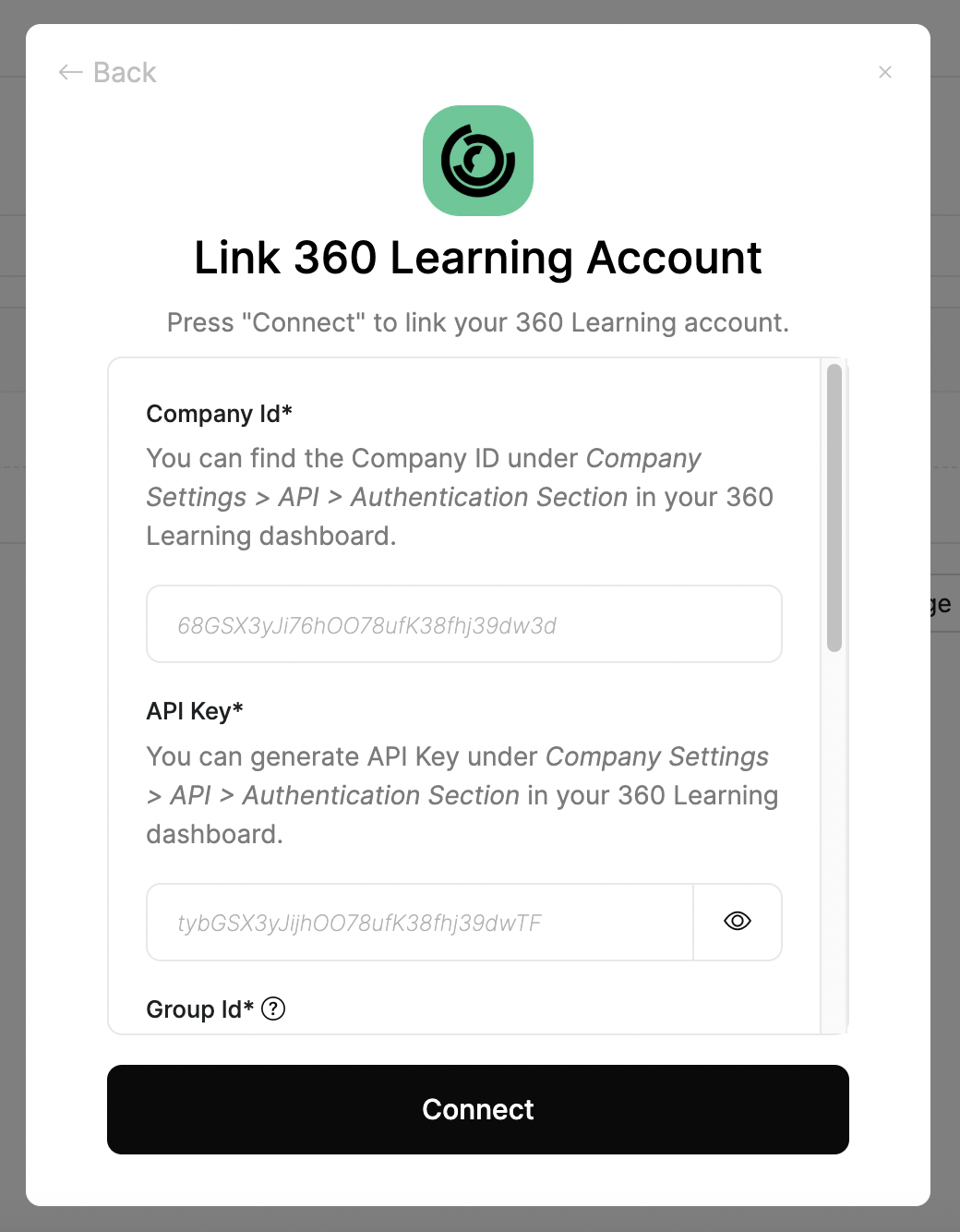 Link Account