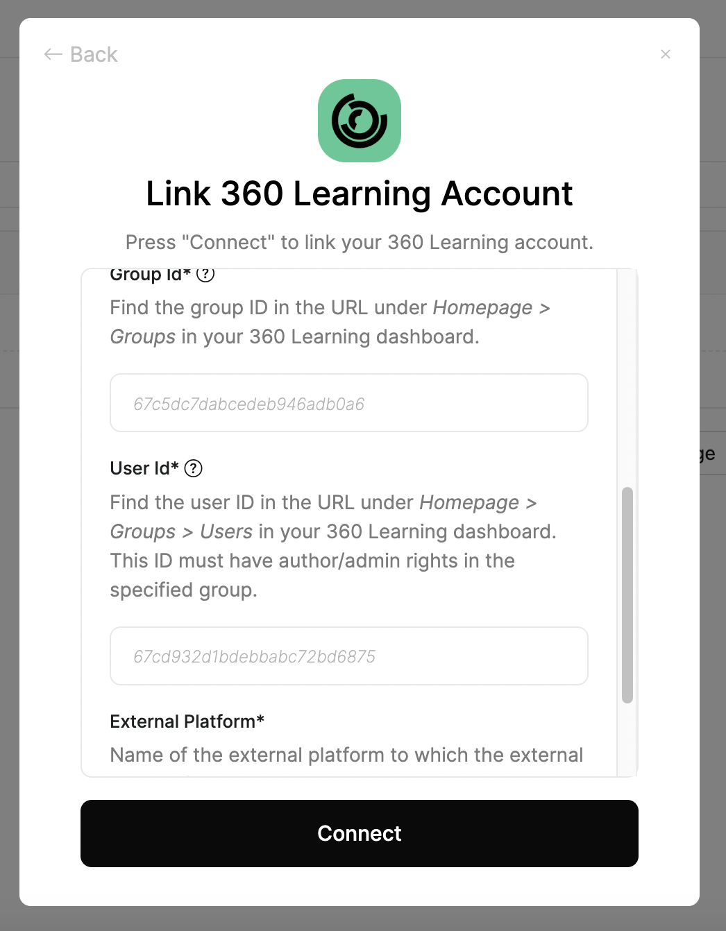 Link Account