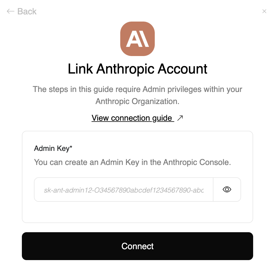 Enter Credentials