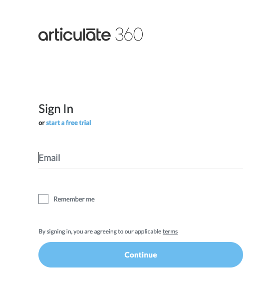 Log in
