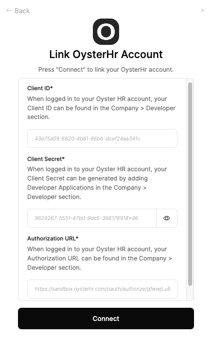 Link Account