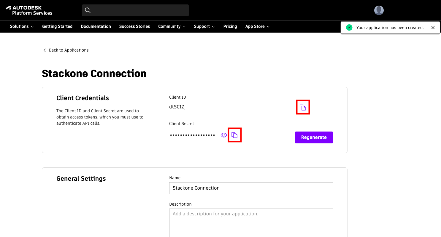 Copy Credentials