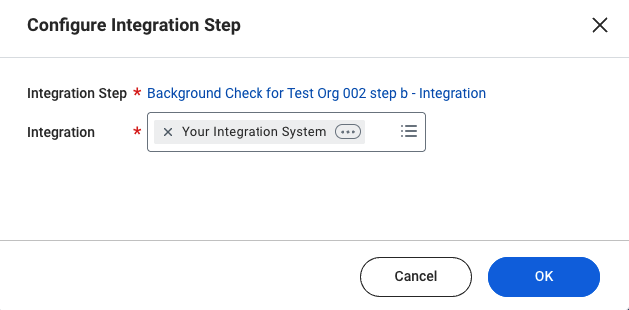 Select IS on Popup