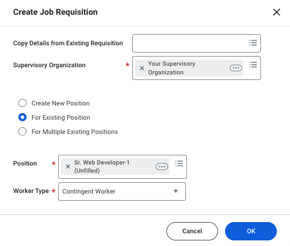 Add in Position in Job Req