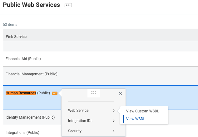 WSDL Service