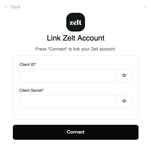 Connect Button