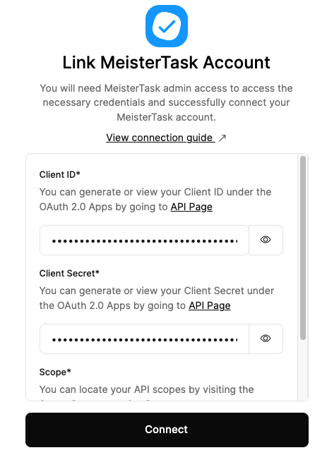 Link Account