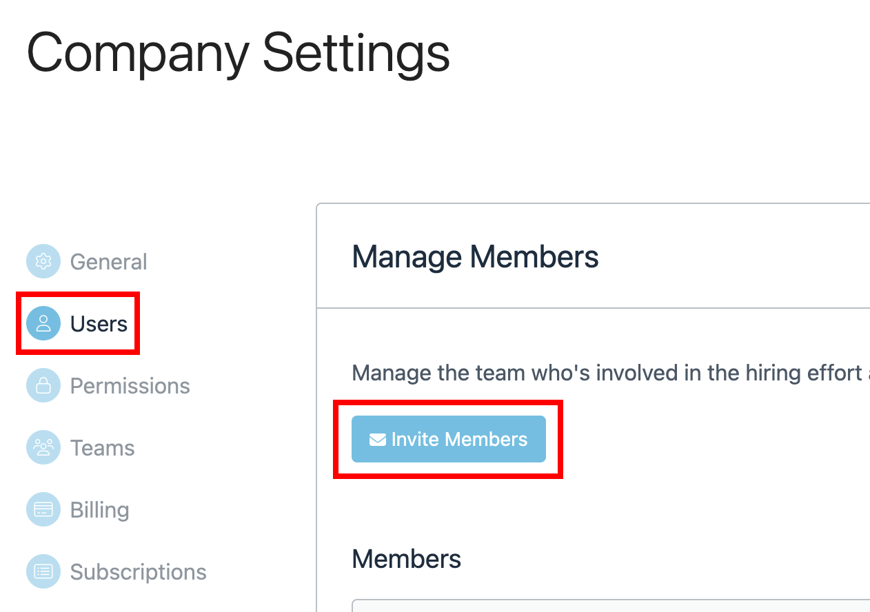 Create a new User