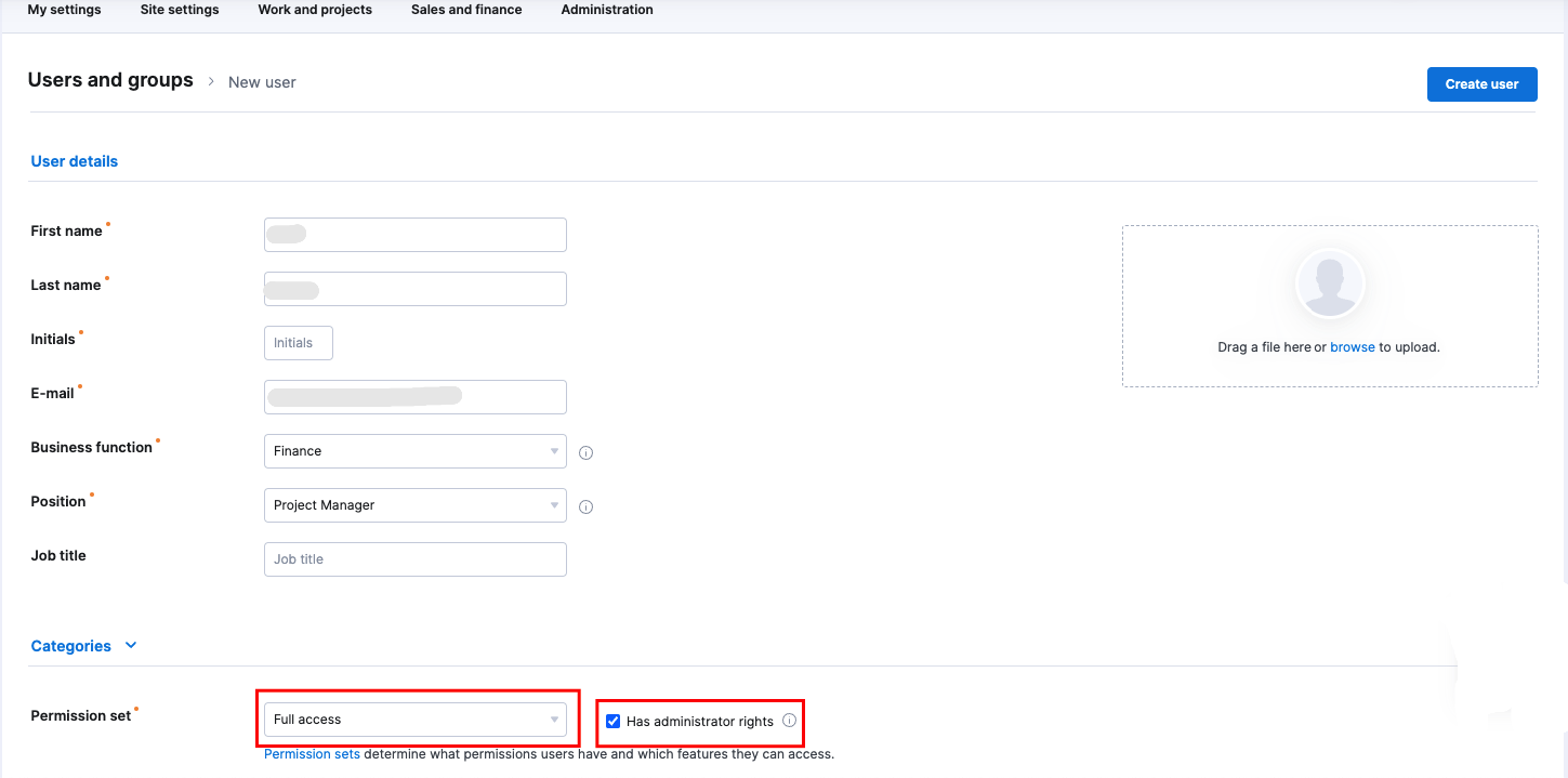 Fill form