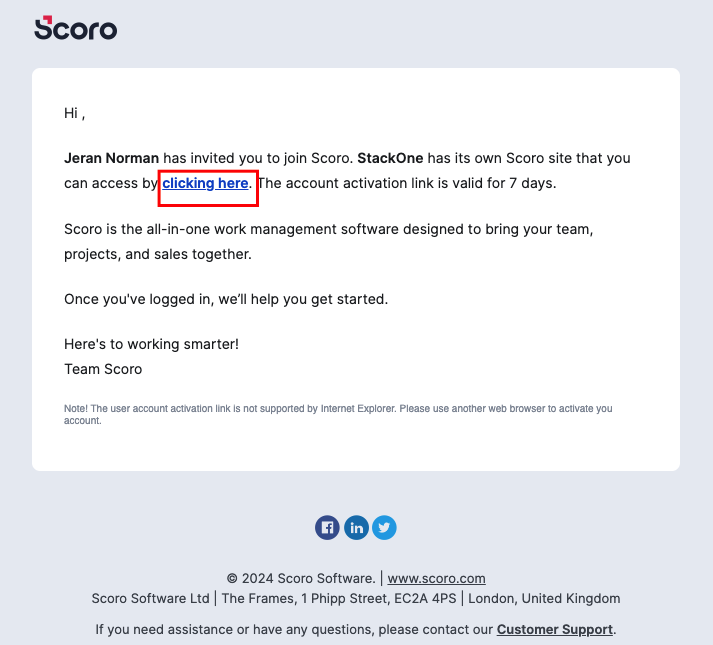 Create Account