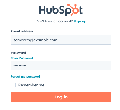 Connect Button