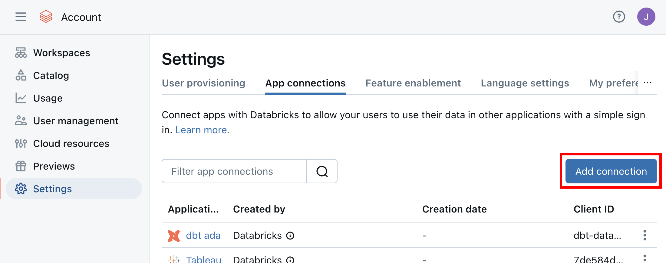 Add connection
