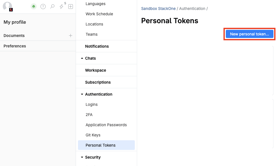 New Token