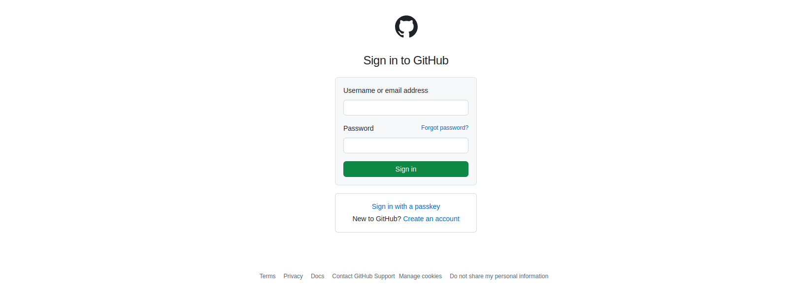 Log in