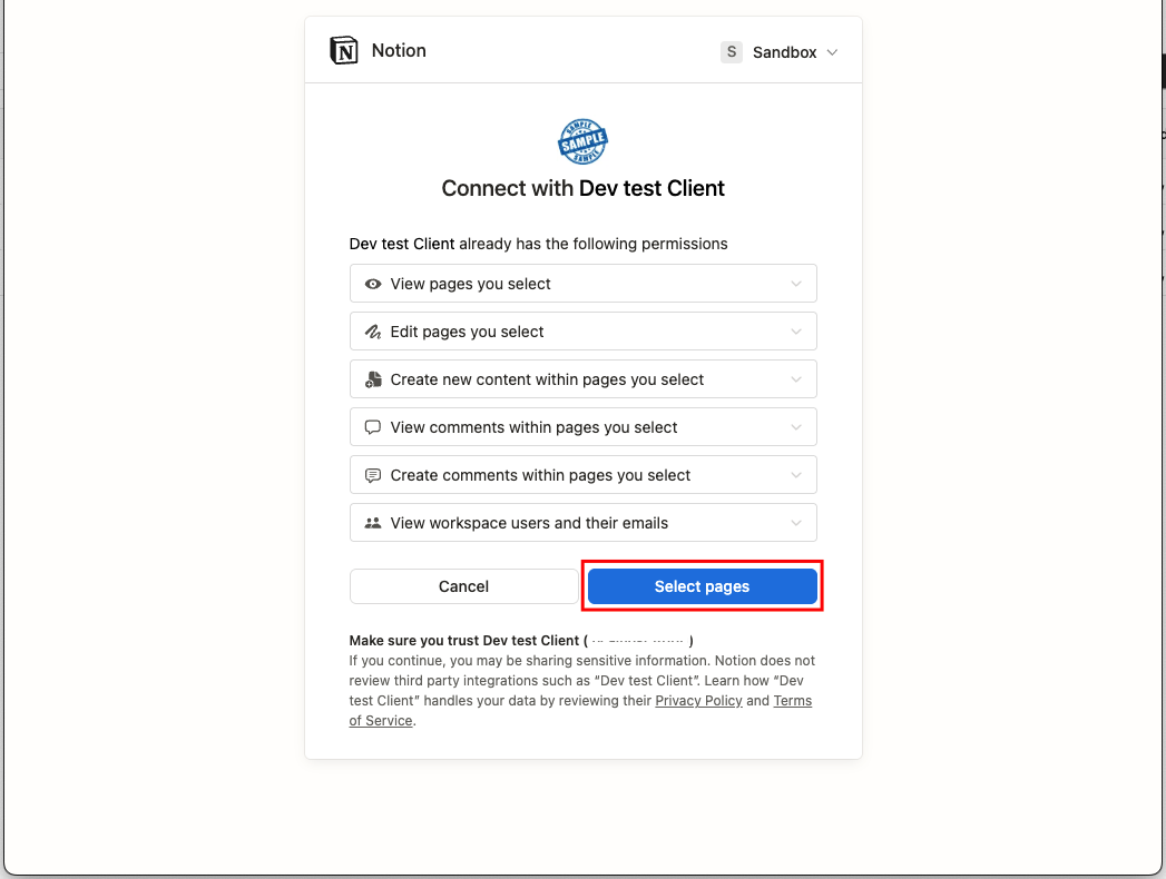 Review Permissions