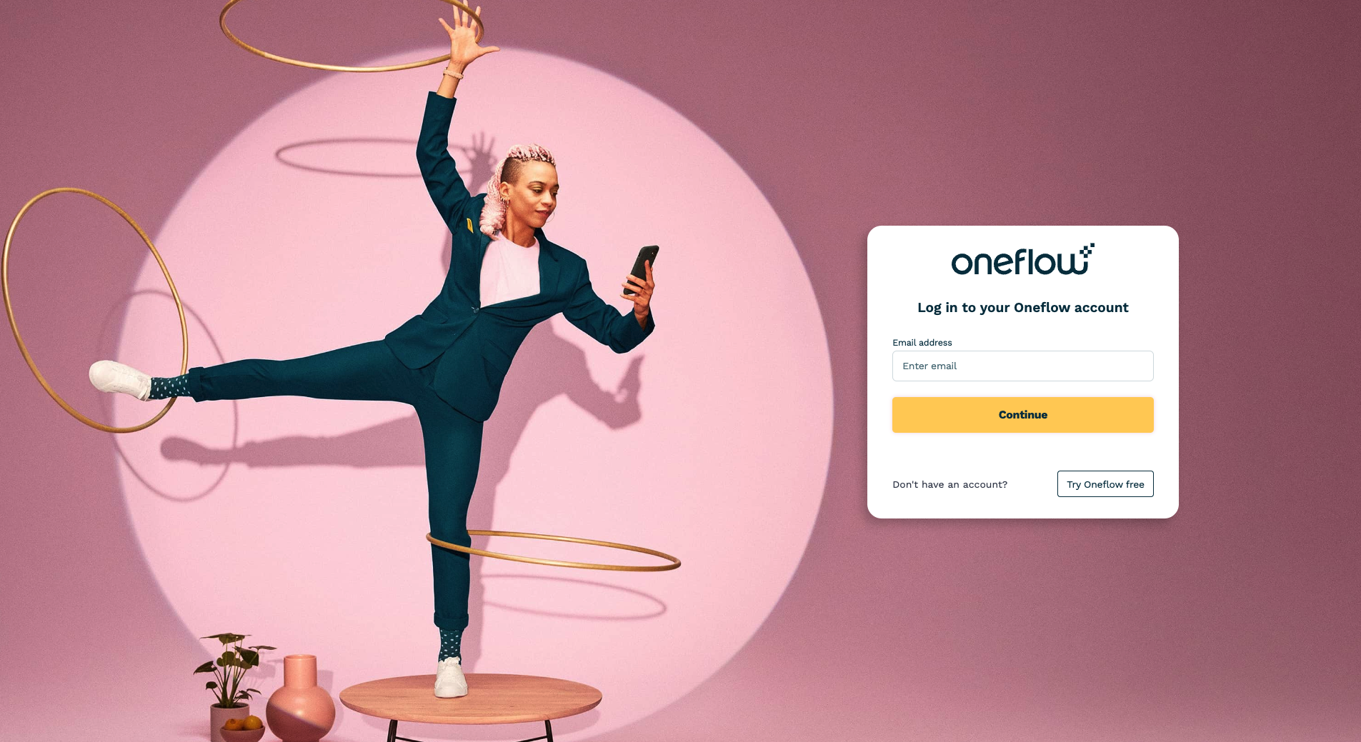 Oneflow Login