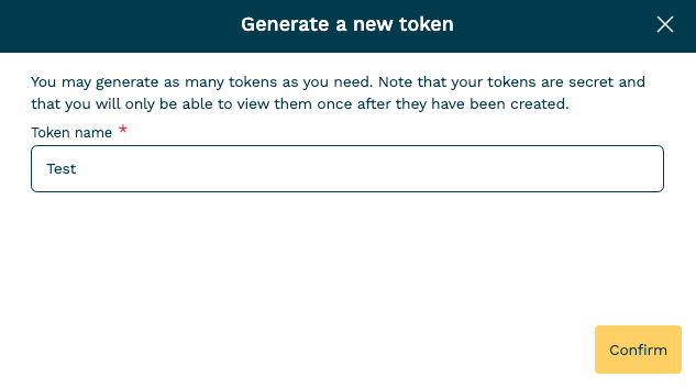 API Key Details