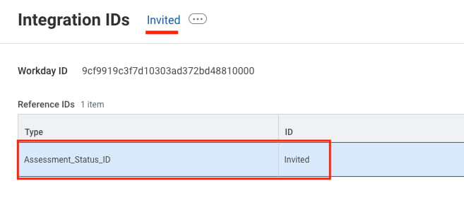 Assessment Status ID