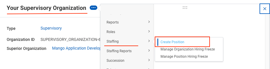 Create Job Position